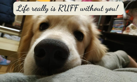 Life Is Ruff Without You - For Those Suffering the Loss of a Barking Best Friend