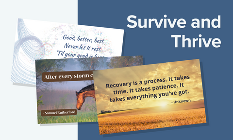 Survive and Thrive - Daily Wisdom for Men Suffering With PTSD