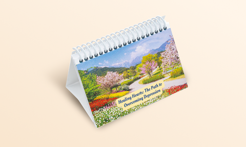 Healing Hearts Flip Book - Hope and Encouragement For Those Navigating Life with Depression and/or Anxiety