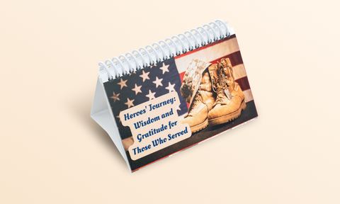 Heroes' Journey Flip Book - A Heartfelt Tribute to America's Veterans for Any Occasion