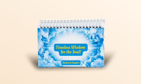 Timeless Wisdom for the Soul Flip Book - Daily Uplifting Messages to Nourish the Soul for Any Occasion
